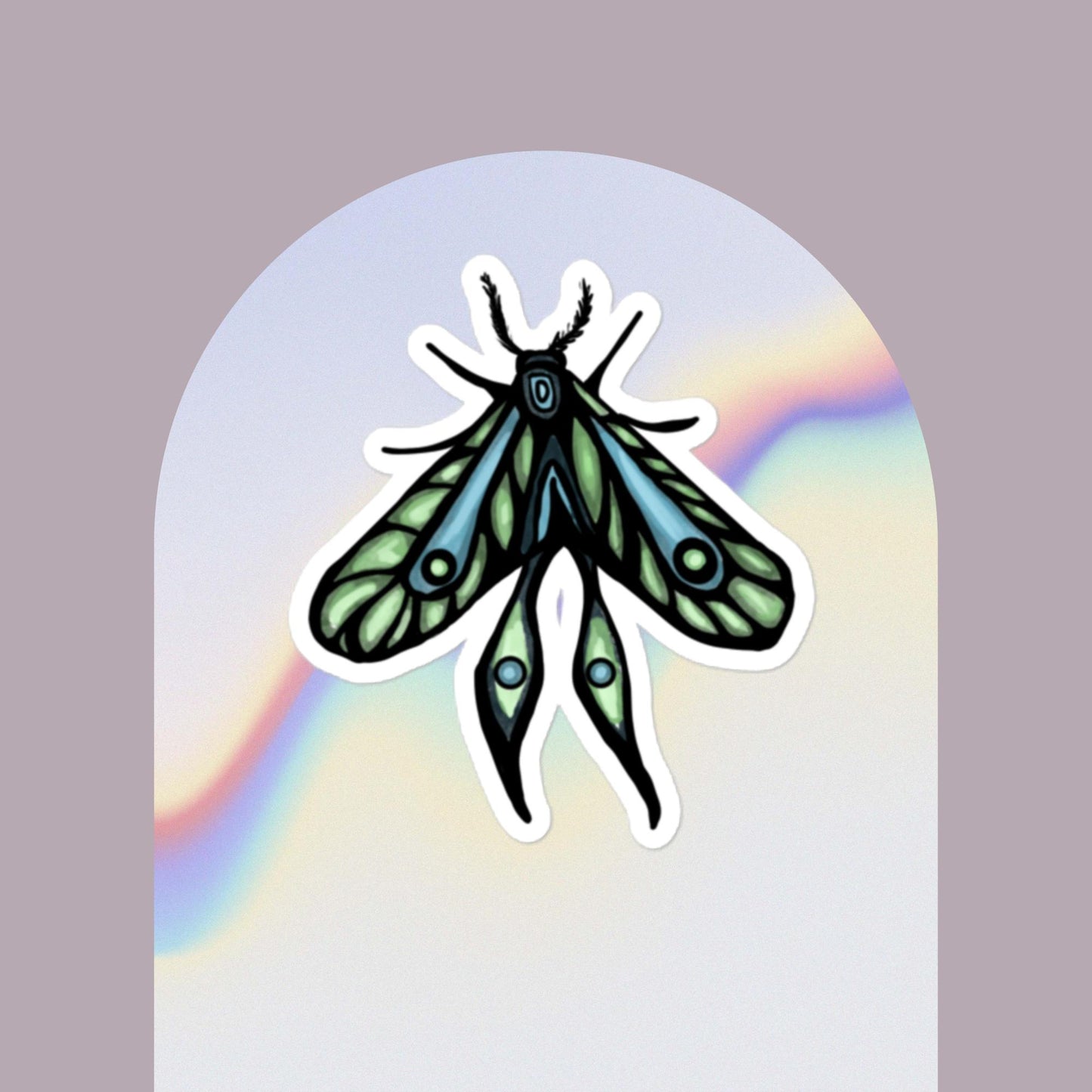 Bubble-free stickers