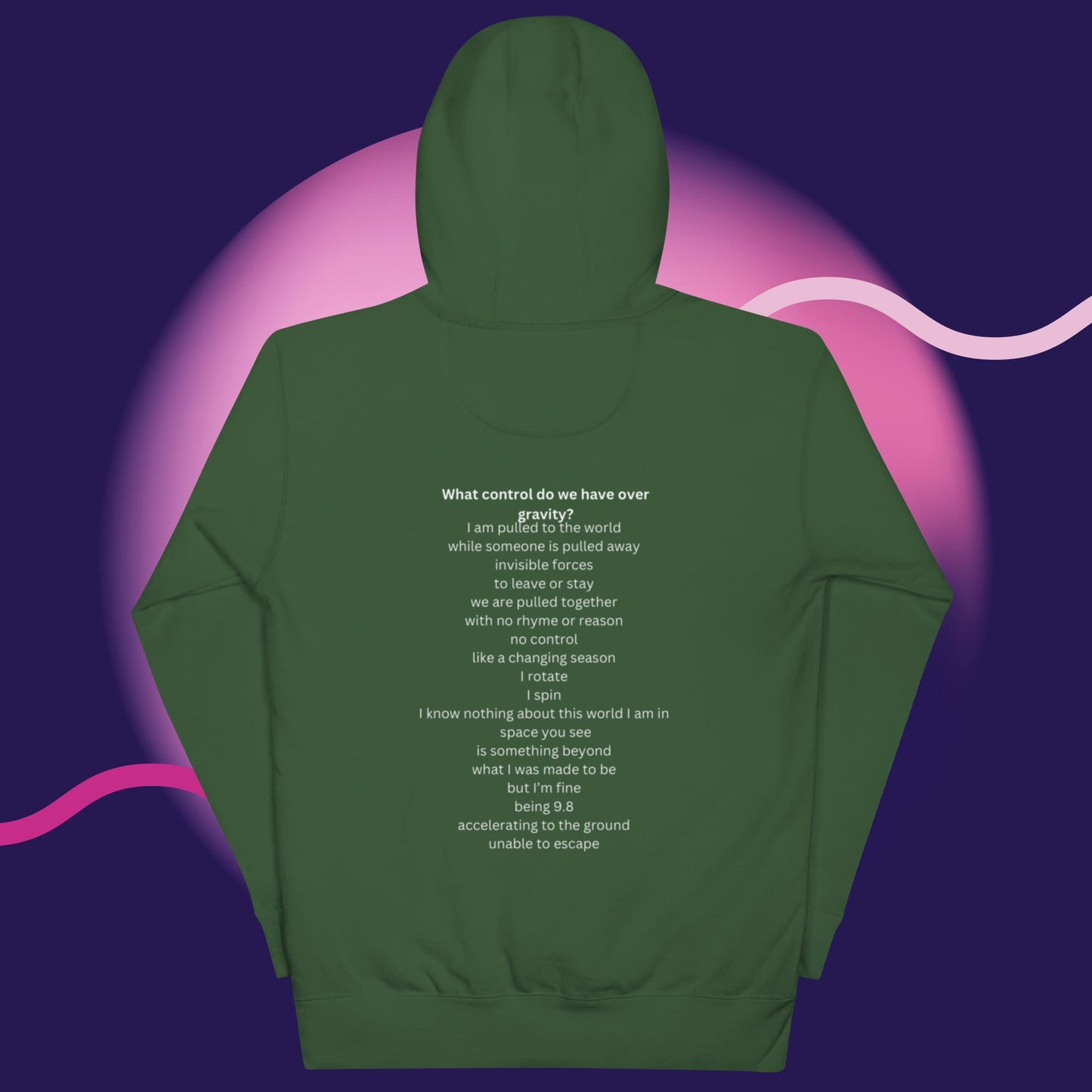 What control do we have over gravity Unisex Hoodie