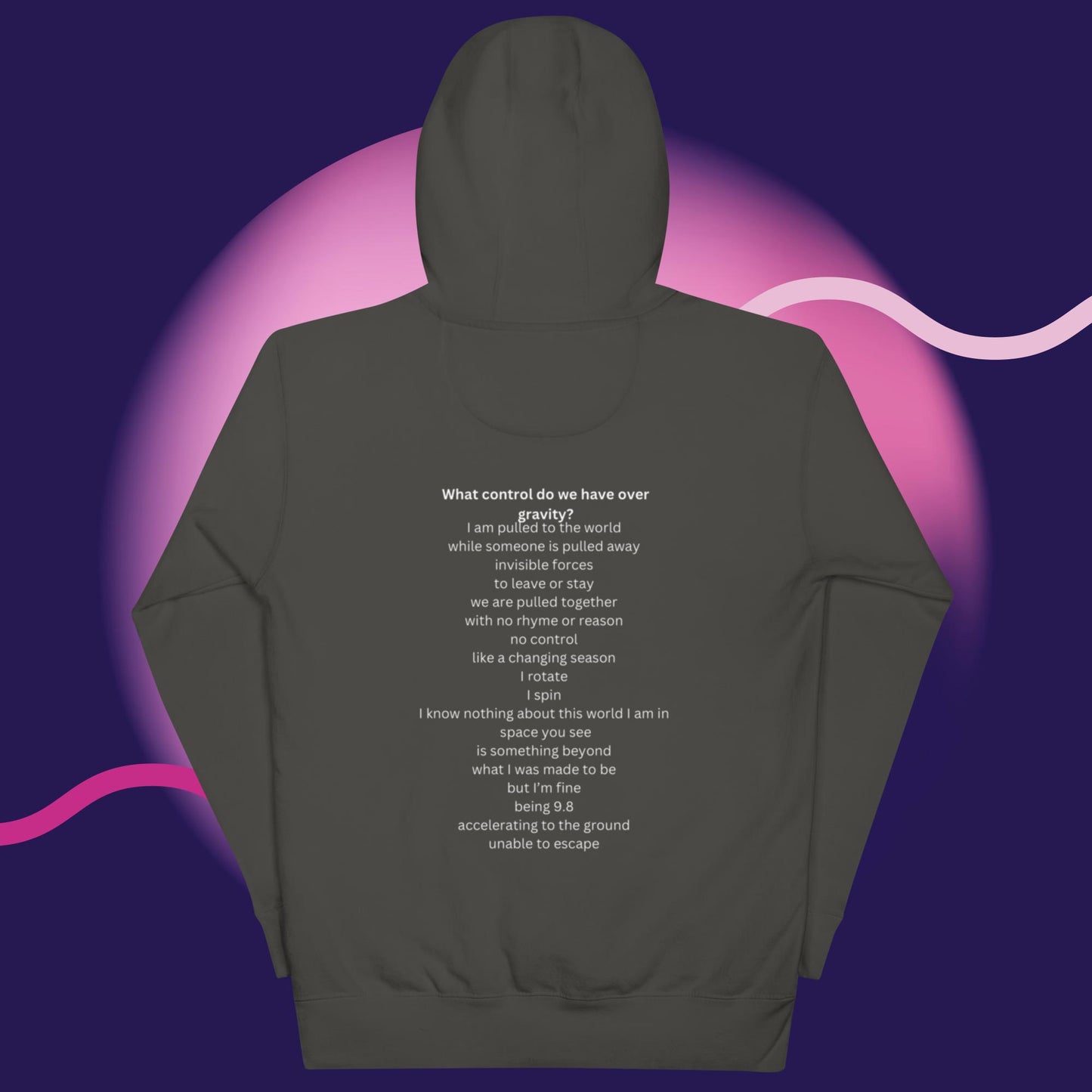 What control do we have over gravity Unisex Hoodie